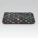 LOUIS VUITTON Monogram Pochette Cles NM Coin Purse Black M60279 Auth 128878SAV-7