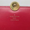 LOUIS VUITTON Monogram Portefeuille Flor Compact Wallet Fuchsia M64588 LV 128881-17