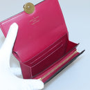 LOUIS VUITTON Monogram Portefeuille Flor Compact Wallet Fuchsia M64588 LV 128881-8