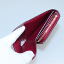 LOUIS VUITTON Monogram Portefeuille Flor Compact Wallet Fuchsia M64588 LV 128881-18