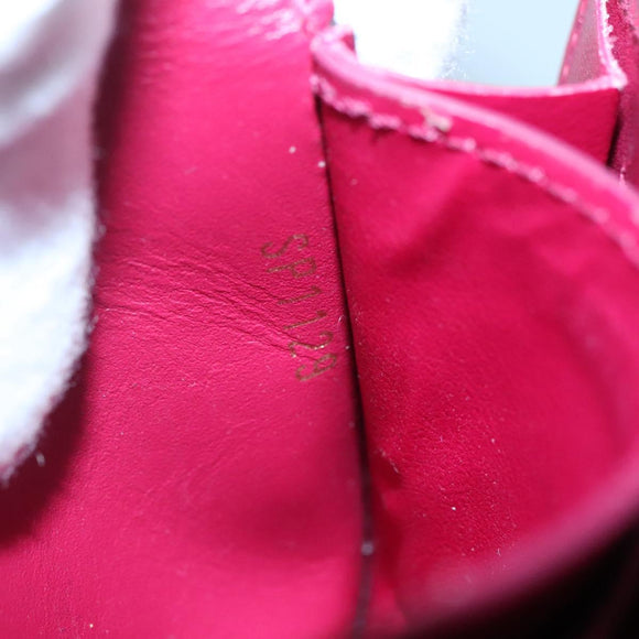 LOUIS VUITTON Monogram Portefeuille Flor Compact Wallet Fuchsia M64588 LV 128881