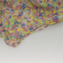 CHANEL Sleeveless Dress Silk Pink CC Auth 128883M-5