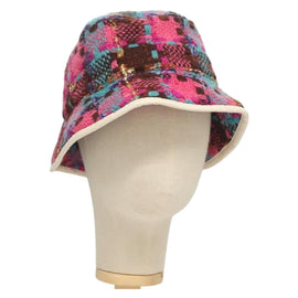 GUCCI GG Marmont Bucket Hat L Pink 728469 Auth 128886