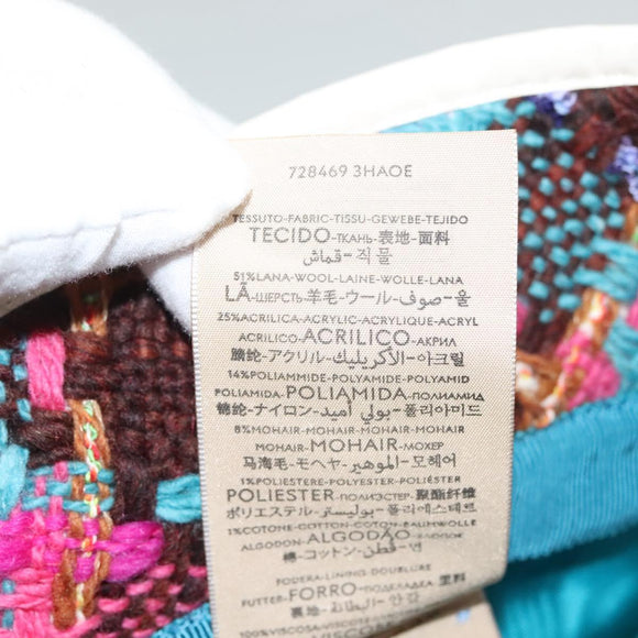 GUCCI GG Marmont Bucket Hat L Pink 728469 Auth 128886