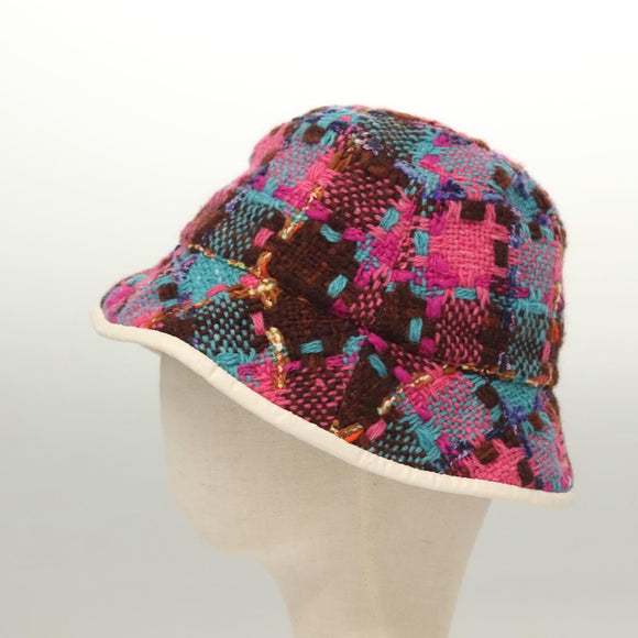 GUCCI GG Marmont Bucket Hat L Pink 728469 Auth 128886