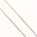 HERMES Orchestral PM Necklace metal Orange Auth 128890M-4