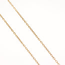 HERMES Orchestral PM Necklace metal Orange Auth 128890M-5