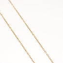 HERMES Orchestral PM Necklace metal Orange Auth 128890M-6