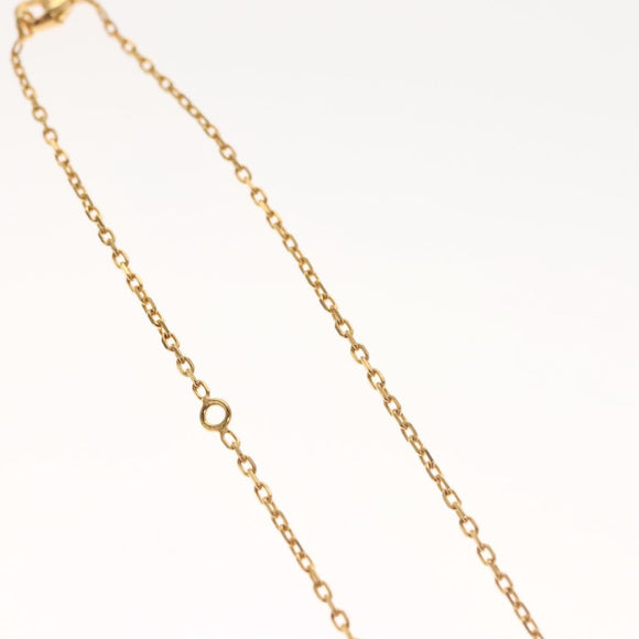 HERMES Orchestral PM Necklace metal Orange Auth 128890M