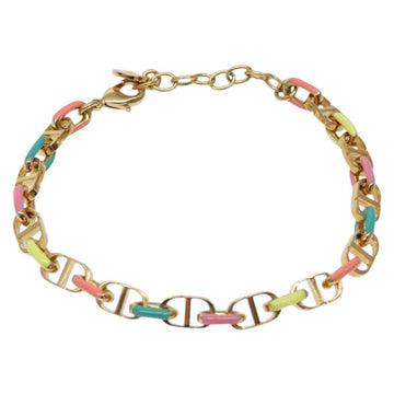 Christian Dior Bracelet metal Gold Auth 128891M