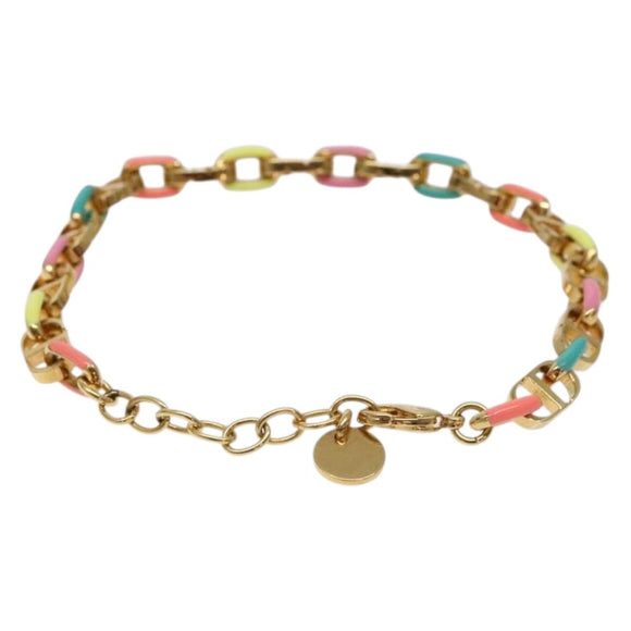 Christian Dior Bracelet metal Gold Auth 128891M
