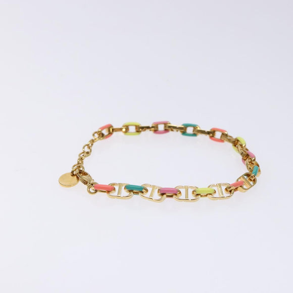 Christian Dior Bracelet metal Gold Auth 128891M
