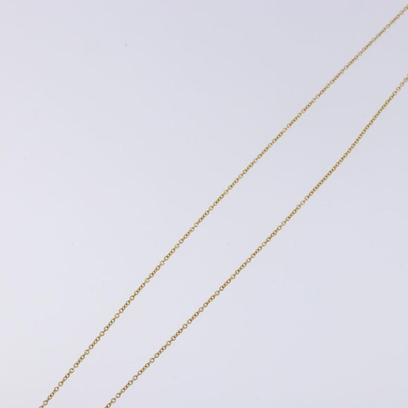 TIFFANY&Co. Loving heart Necklace 18K gold 750 Gold Auth 128893M