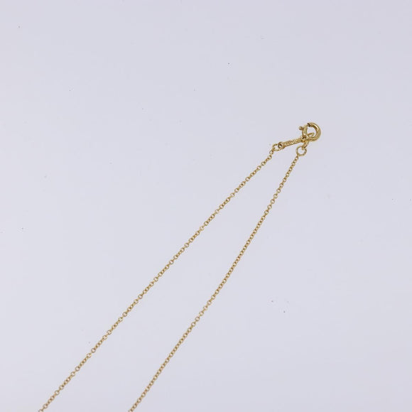 TIFFANY&Co. Loving heart Necklace 18K gold 750 Gold Auth 128893M