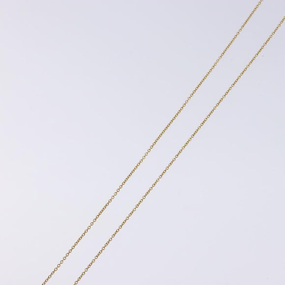 TIFFANY&Co. Loving heart Necklace 18K gold 750 Gold Auth 128893M