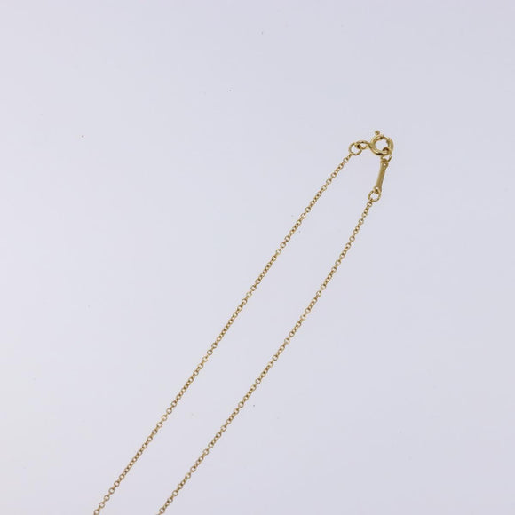 TIFFANY&Co. Loving heart Necklace 18K gold 750 Gold Auth 128893M