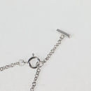 TIFFANY&Co. T Smile White Gold Bracelet K18 Gold 750 Silver Auth 128894M-4