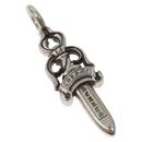 Chrome Hearts Double Dagger Pendant Top Ag925 Silver Auth 128897M-1