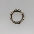 Chrome Hearts Scroll Band Ring Ag925 Silver Auth 128899M-7