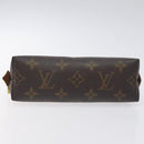 LOUIS VUITTON Monogram Pochette Cosmetic PM Pouch M43998 LV Auth 128904-6