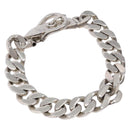 HERMES Boulevard MM Bracelet Ag925 Silver Auth 128907M-1
