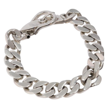 HERMES Boulevard MM Bracelet Ag925 Silver Auth 128907M