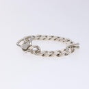 HERMES Boulevard MM Bracelet Ag925 Silver Auth 128907M-5