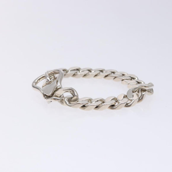 HERMES Boulevard MM Bracelet Ag925 Silver Auth 128907M