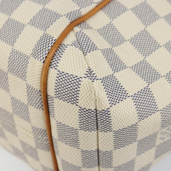 LOUIS VUITTON Damier Azur Totally PM Tote Bag N41280 LV Auth 128912A