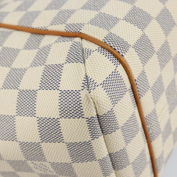 LOUIS VUITTON Damier Azur Totally PM Tote Bag N41280 LV Auth 128912A