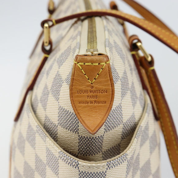 LOUIS VUITTON Damier Azur Totally PM Tote Bag N41280 LV Auth 128912A