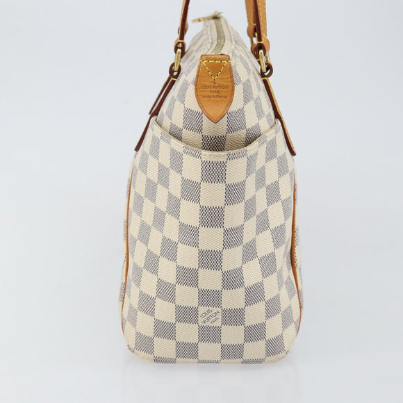 LOUIS VUITTON Damier Azur Totally PM Tote Bag N41280 LV Auth 128912A