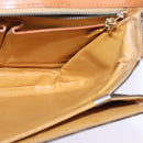 CELINE Macadam Canvas Shoulder Bag PVC Leather Brown Gold Auth 128916-20