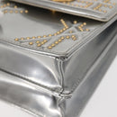 Christian Dior Schouderkettingtas Emaille Zilver Origineel 128918-14