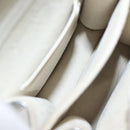 Christian Dior Chain Shoulder Bag Enamel Silver Auth 128918-18