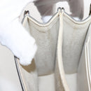 Christian Dior Chain Shoulder Bag Enamel Silver Auth 128918-22