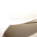 Christian Dior Chain Shoulder Bag Enamel Silver Auth 128918-24