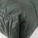 CHANEL Cococoon Tote Bag Nylon Khaki Silver CC Auth 128925-16