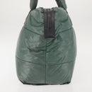 CHANEL Cococoon Tote Bag Nylon Khaki Silver CC Auth 128925-4