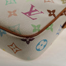 LOUIS VUITTON Monogram Multicolor Lift Shoulder Bag White M40055 LV Auth 128929V-8