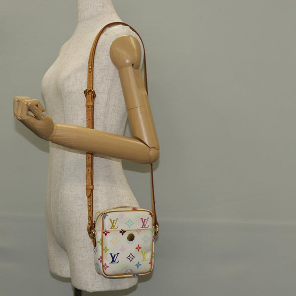 LOUIS VUITTON Monogram Multicolor Lift Shoulder Bag White M40055 LV Auth 128929A