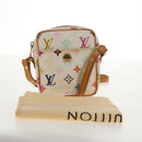 LOUIS VUITTON Monogram Multicolor Lift Shoulder Bag White M40055 LV Auth 128929A-12