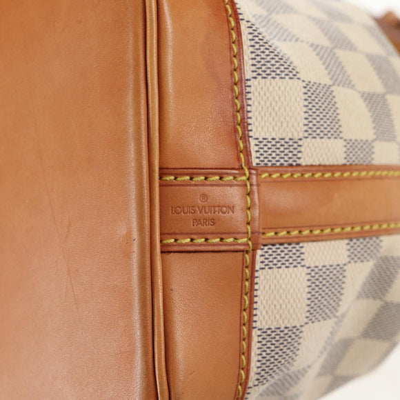 LOUIS VUITTON Damier Azur Noe BB Shoulder Bag N41220 LV Auth 128930A