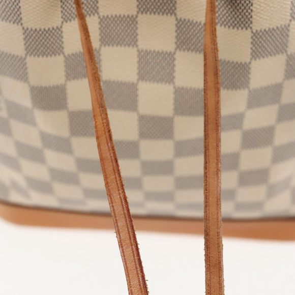 LOUIS VUITTON Damier Azur Noe BB Shoulder Bag N41220 LV Auth 128930A