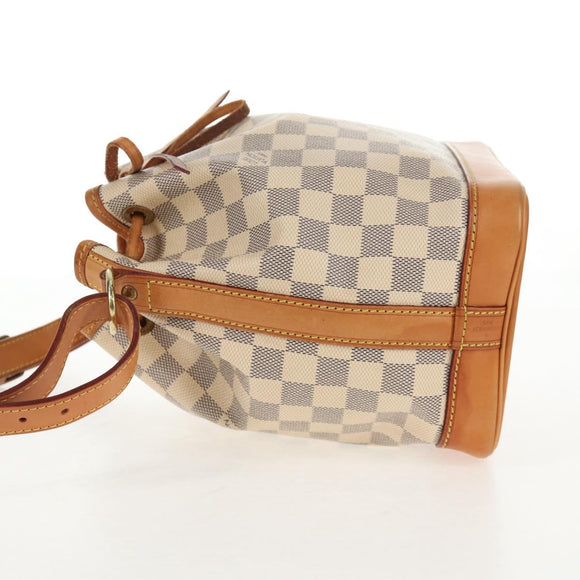 LOUIS VUITTON Damier Azur Noe BB Shoulder Bag N41220 LV Auth 128930A