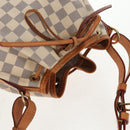 LOUIS VUITTON Damier Azur Noe BB Shoulder Bag N41220 LV Auth 128930A-6