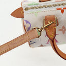 LOUIS VUITTON Monogram Multicolor Mini Speedy Hand Bag White M92645 Auth 128931A-9