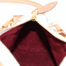 LOUIS VUITTON Monogram Multicolor Mini Speedy Hand Bag White M92645 Auth 128931A-23