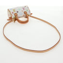LOUIS VUITTON Monogram Multicolor Mini Speedy Hand Bag White M92645 Auth 128931A-8
