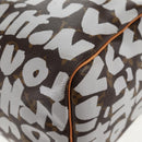 LOUIS VUITTON Monogram Graffiti Speedy 30 Hand Bag White M92195 LV Auth 128933V-16